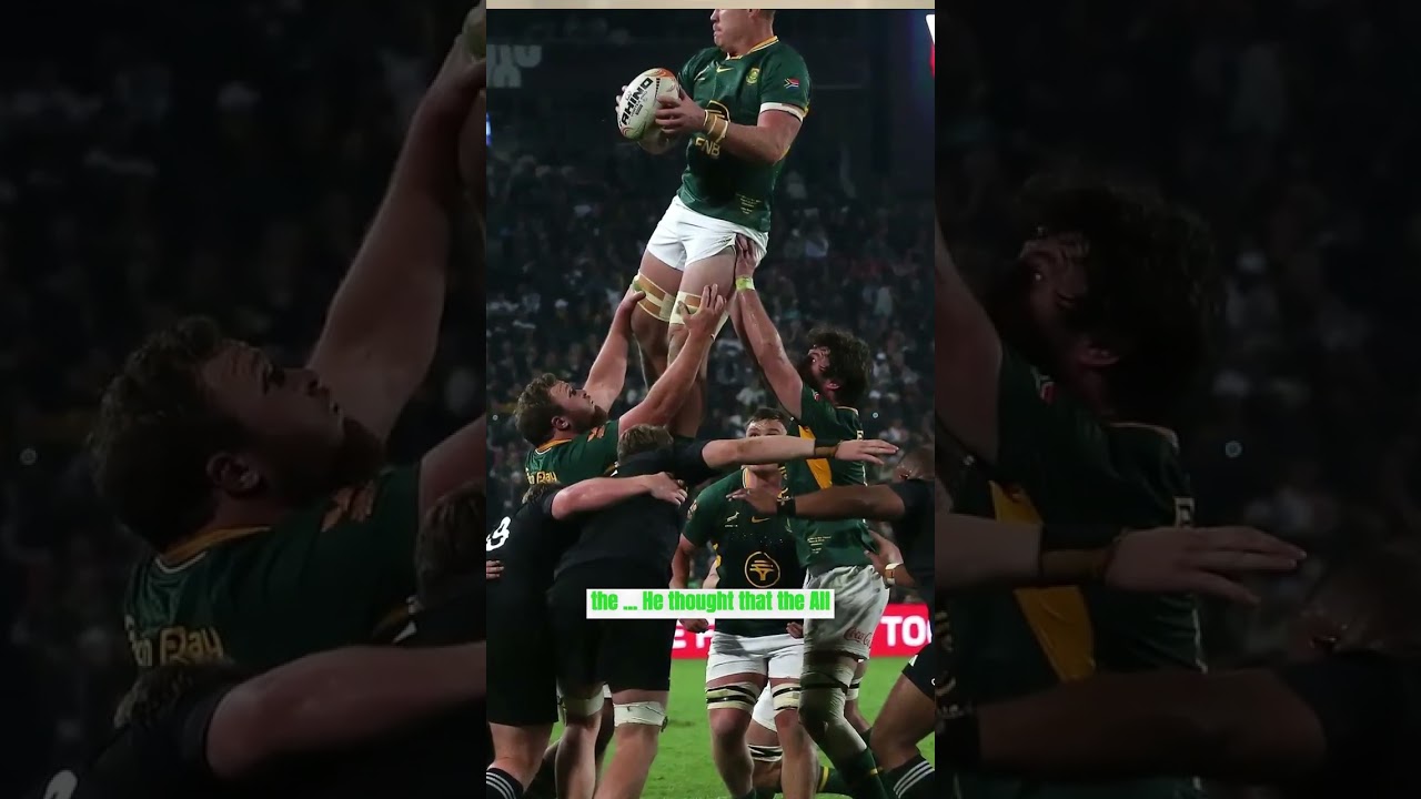 Can the All Blacks survive the first 25 minutes of the Springboks storm? 🌧️🔥 #rugby #rugbyunion
