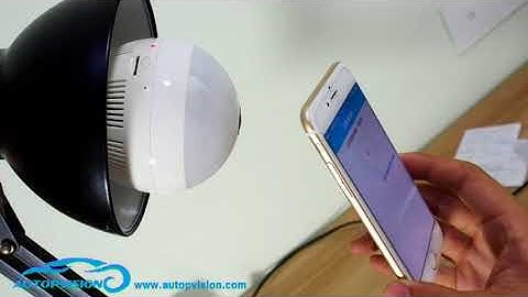 360° Fisheye Panoramic 960P Wifi LED Bulb Light Security Spy Camera