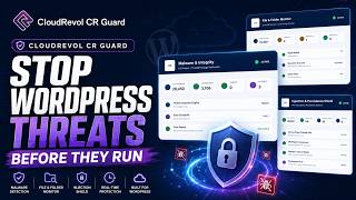 CloudRevol CR Guard | Advanced WordPress Security, Malware Protection & Real-Time Monitoring