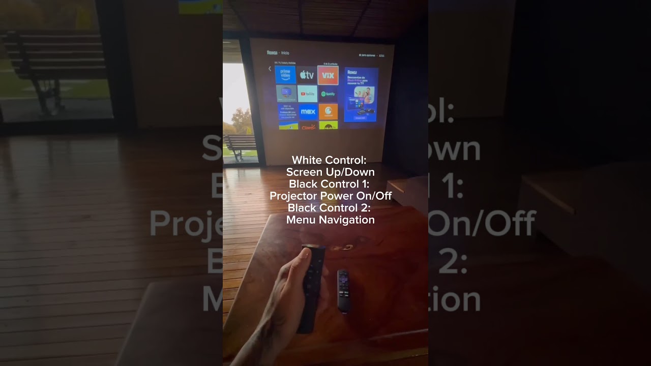 FUNCIONAMIENTO DEL VIDEO PROYECTOR / HOW TO  USE THE VIDEO PROJECTOR