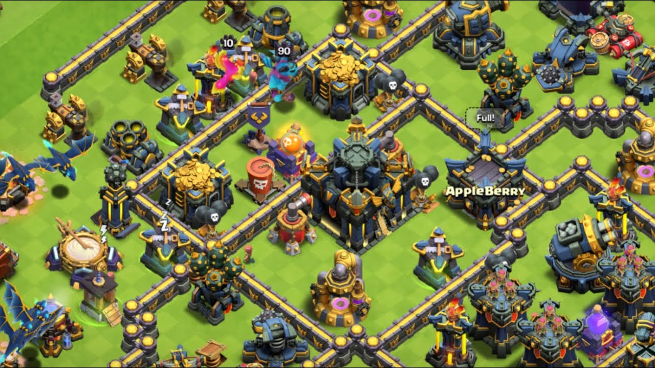 Я начну заново с базовых реакций в Clash of Clans.