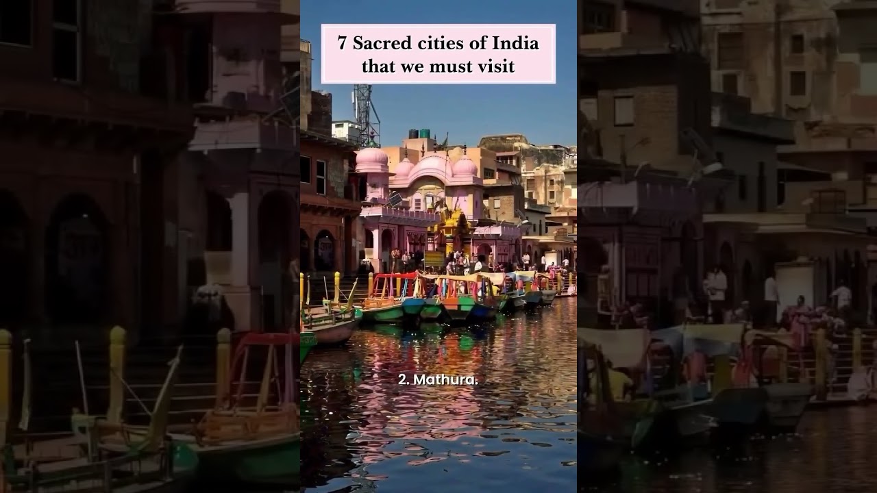 7 most sacred cities of India.Save this reel! 
