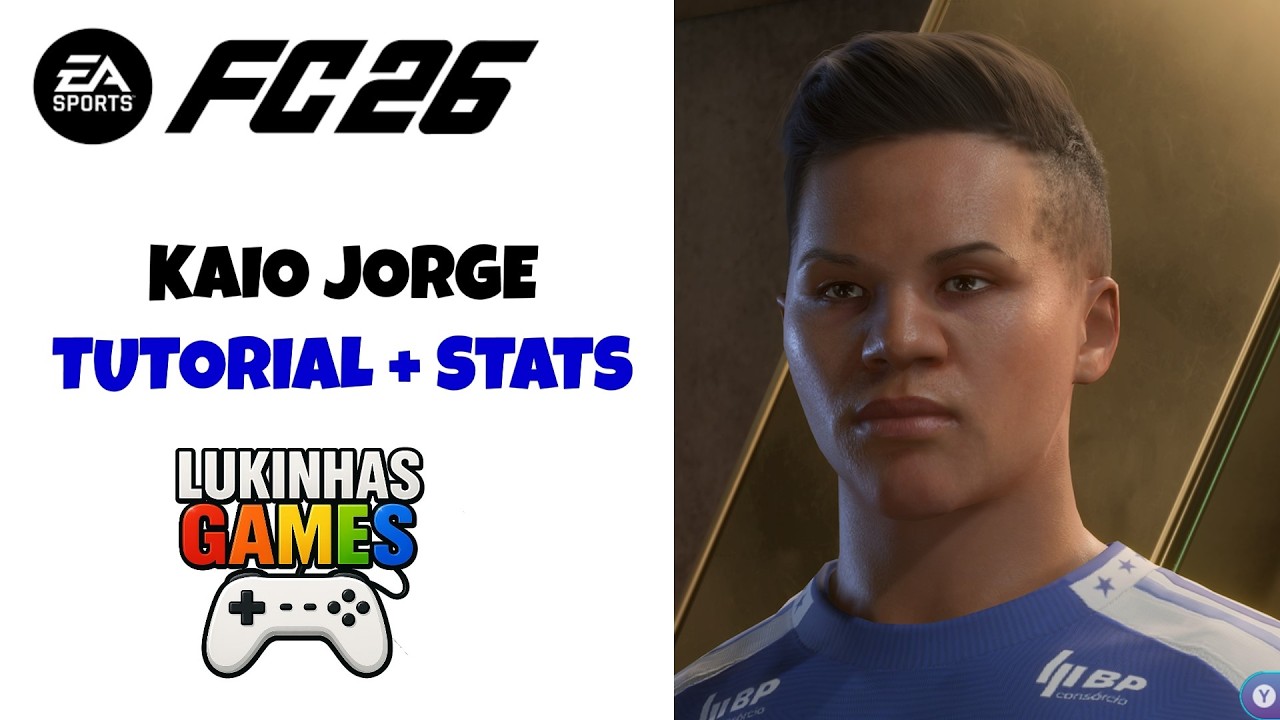 EA FC 26 | Kaio Jorge | Cruzeiro | stats | pro clubs | tutorial