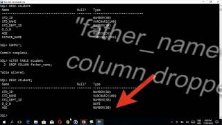 SQl Fundamentals - DDL Commands Practical - Oracle 11g