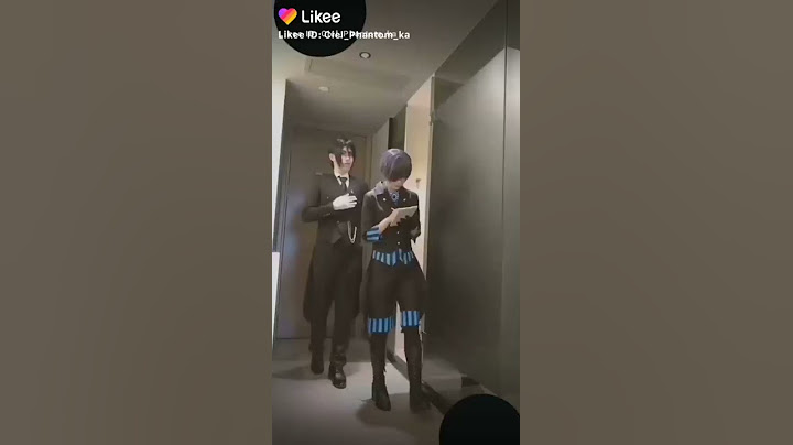 Sebastian and ciel cosplay
