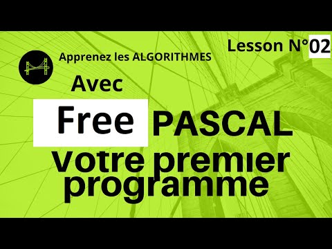 Algorithmes et Free pascal 02 Premier Programme