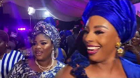KIEKIE, AISHA LAWAL AND ENIOLA AJAO AT KUNLE AFOD’S 50TH BIRTHDAY CELEBRATION