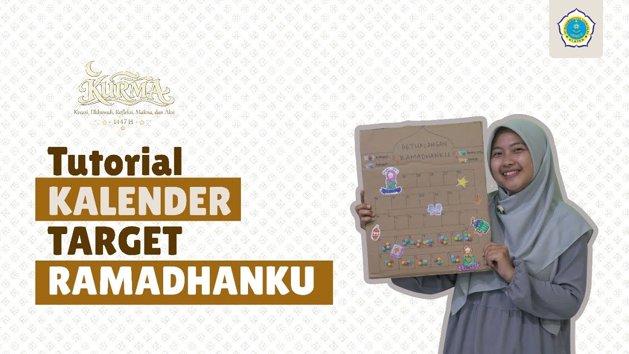 KURMA 1447 H: KALENDER TARGET RAMADHANKU | SD Muhammadiyah Tonggalan 