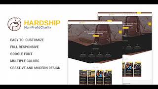Hardship Charity Donation | Nonprofit / Fundraising HTML5 Template | Themeforest Website Templates