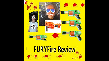 Nerf blaster reviews- Nerf Dart tag Furyfire