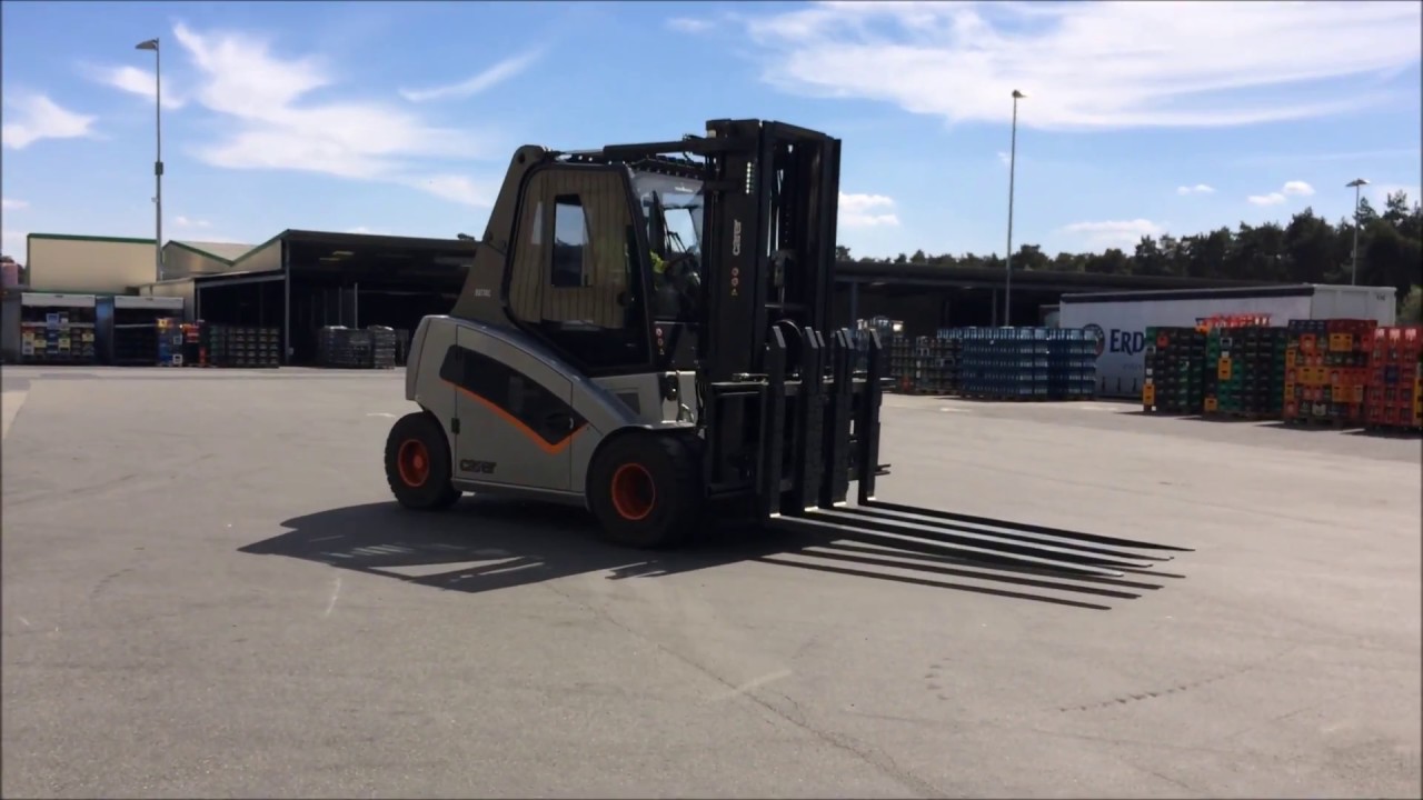 Testeinsatz Getränke Essmann Carer Elektrostapler A80 900X