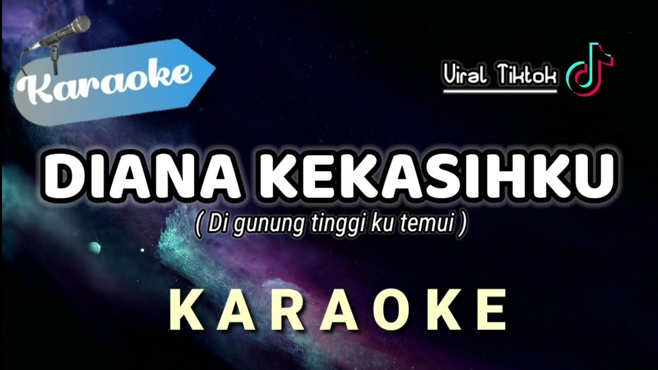 [Karaoke] DIANA - Koes Plus (Lagu tiktok viral) Musik beat timur