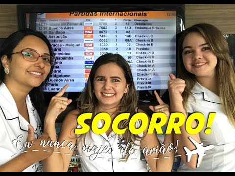 Socorro! Eu nunca viajei de avião! - Painel e Sala de Embarque