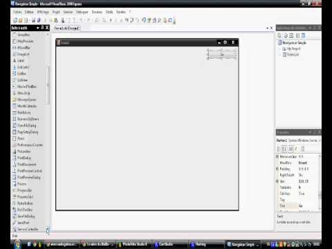 Visual Basic 2008 - Tutoriel faire un navigateur internet simple - by Kaoru