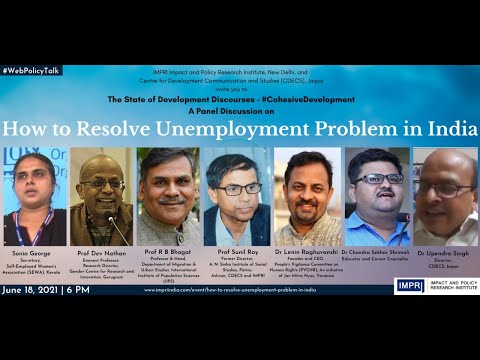 Panel Discussion on How to Resolve Unemployment Problem in India