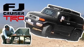 FJ Cruiser TRD  on 2N49 Bailey Canyon Trail