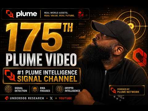 175th $PLUME Video! The Signal Before The Breakout | 175 Videos of Plume Network Research