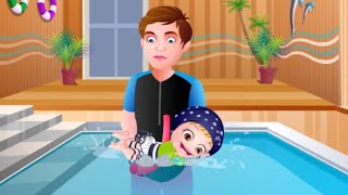 Baby Hazel Swimming Time - Baby Hazel Games To Play - yourchannelkids screenshot 4