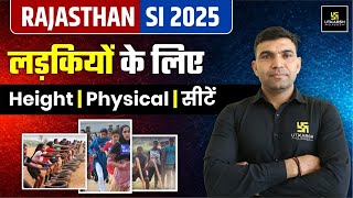 Rajasthan Si Girls Vacancy 2025 Height, Physical & Seats Complete Information By Narendra Sir