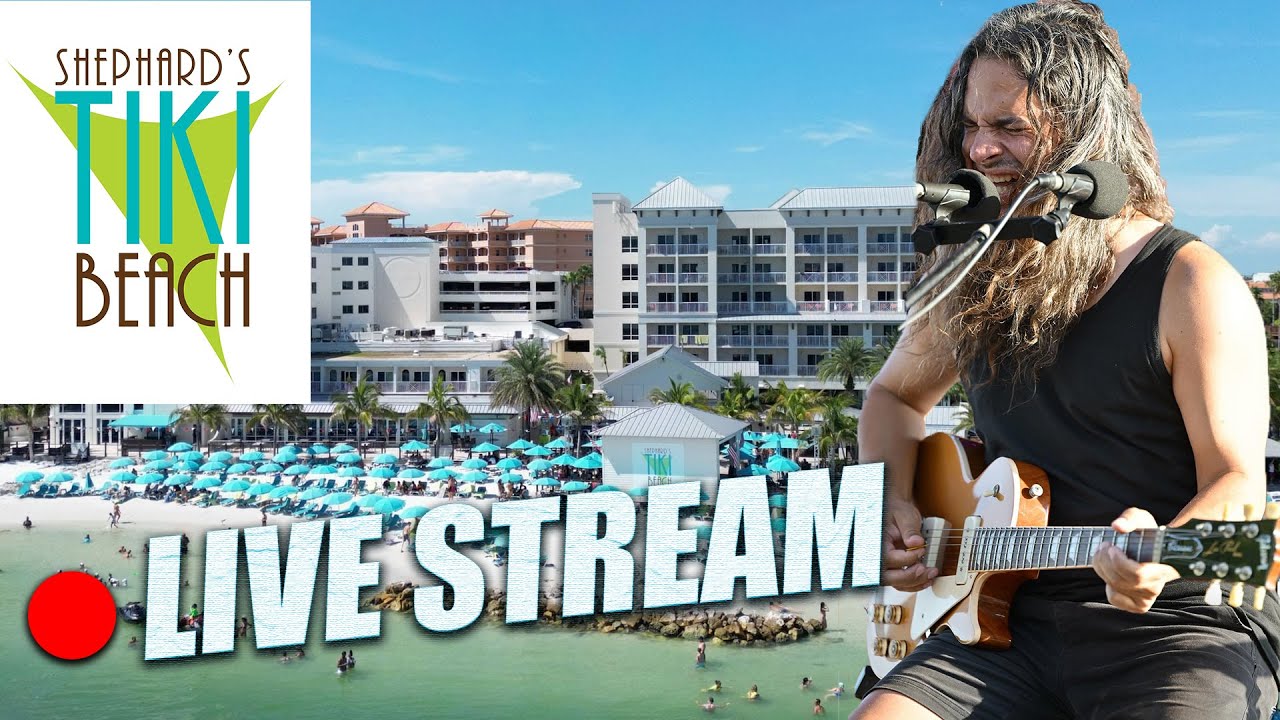 Shephard's Beach Resort | Live Music on Clearwater Beach, FL | #nightlife #looping #onemanband