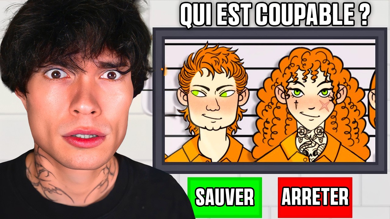 J'ai Essayé de Travailler Comme Artistes de Portraits-Robots... mais je sais TOUJOURS pas dessiner!