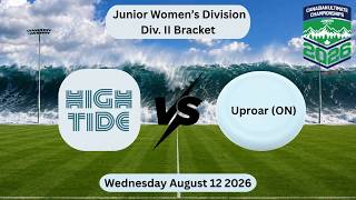 Aug 12 - Div II Bracket