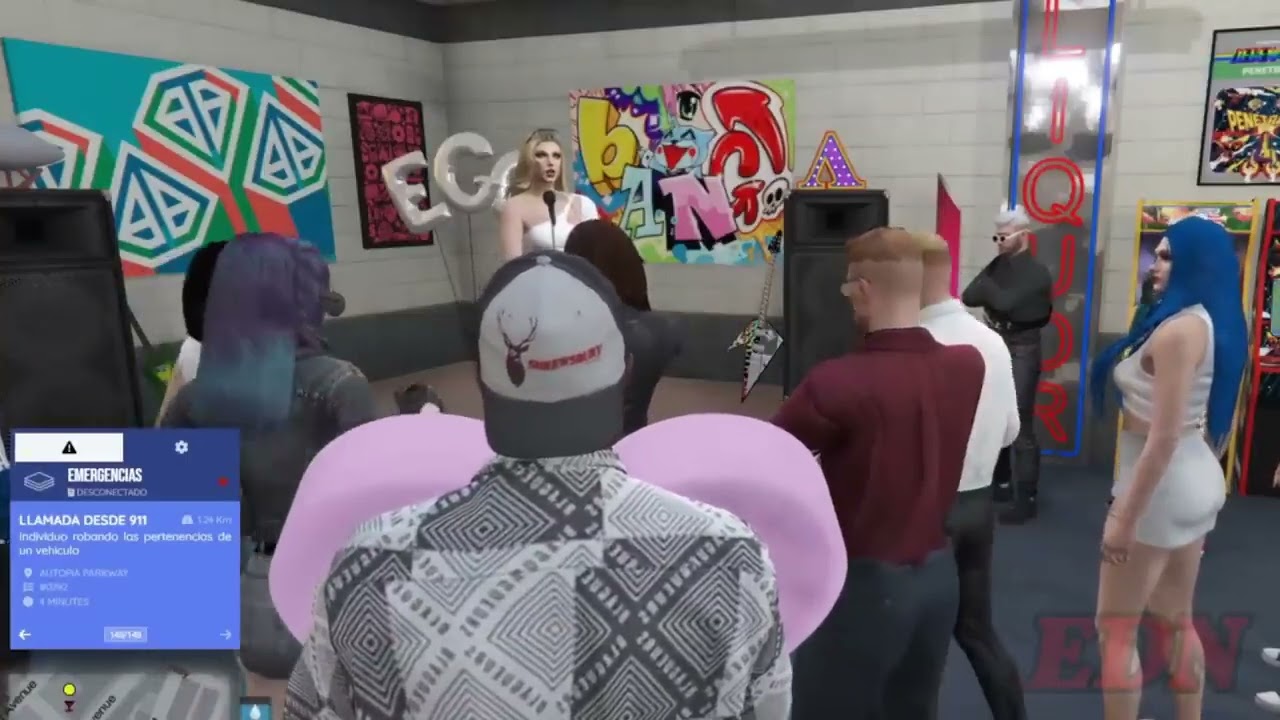 KYLIE JONHSON le dedica una canción a GUSTABO GARCIA #spainrp #auronplay #gustabo #gta5 #twitch