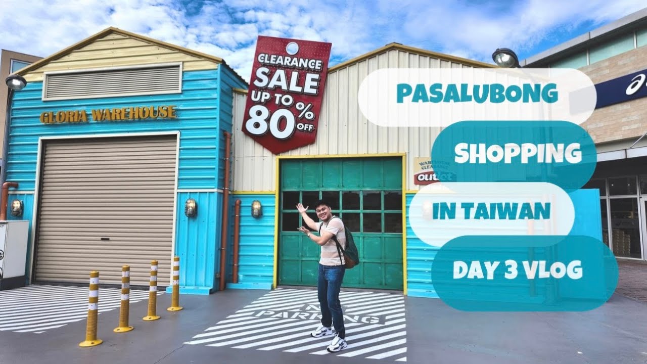 Taiwan Day 3: Pasalubong Shopping at Gloria Outlets and Ximending | Julibby