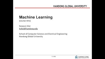 ML00_course_intro [HGU SW 중심대, 한동대 SW중심대학 사업단]