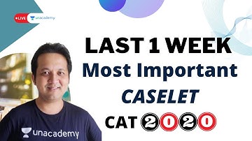 Most important caselet for CAT 2020 | LRDI Expert | Parikshit Saikia | Unacademy CATalyst