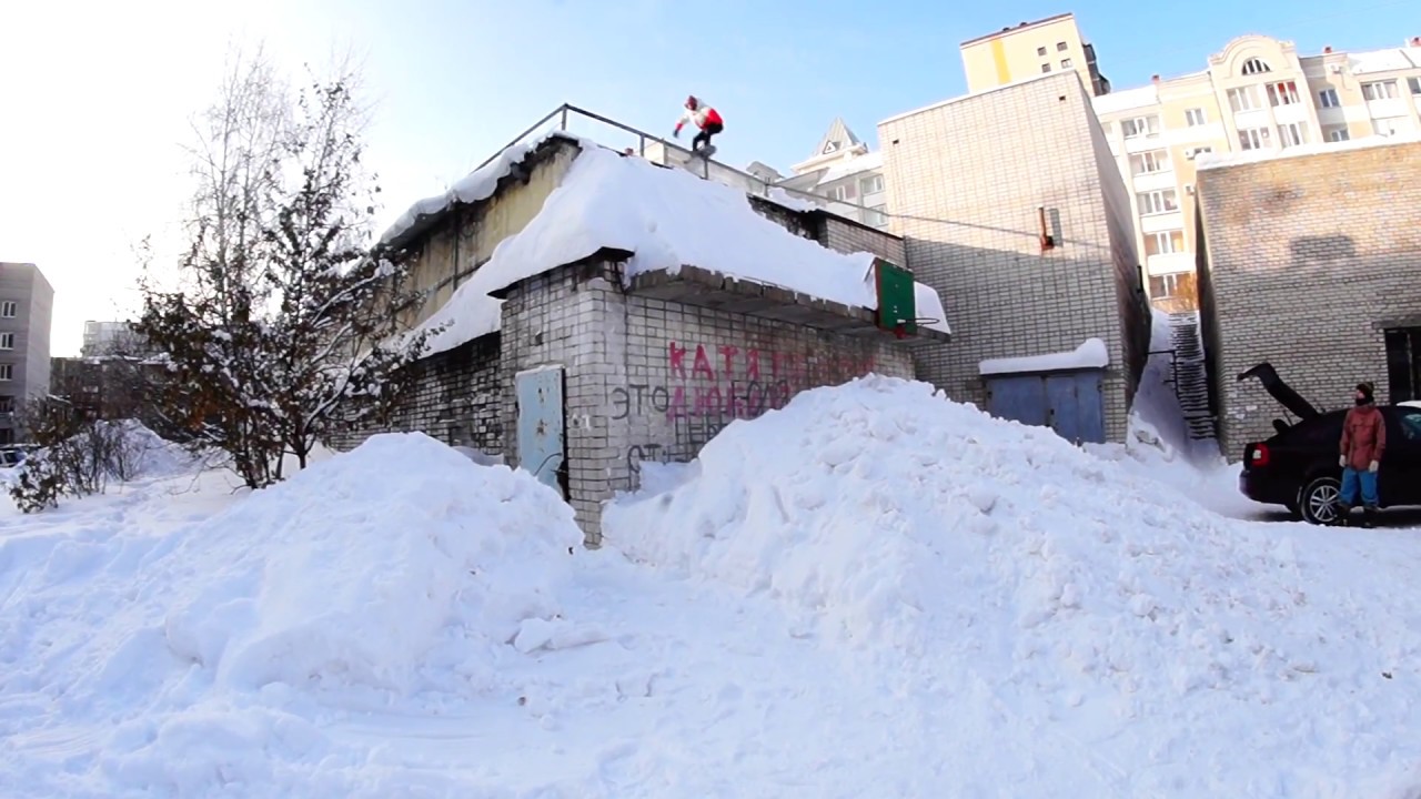 Snowboard video in from Sheregesh/Сноуборд видео из Шерегеша