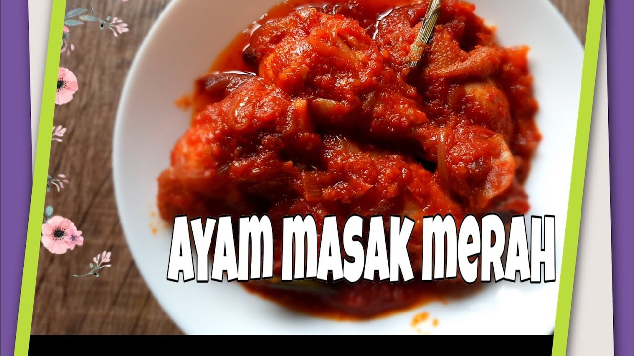 Ayam masak merah 