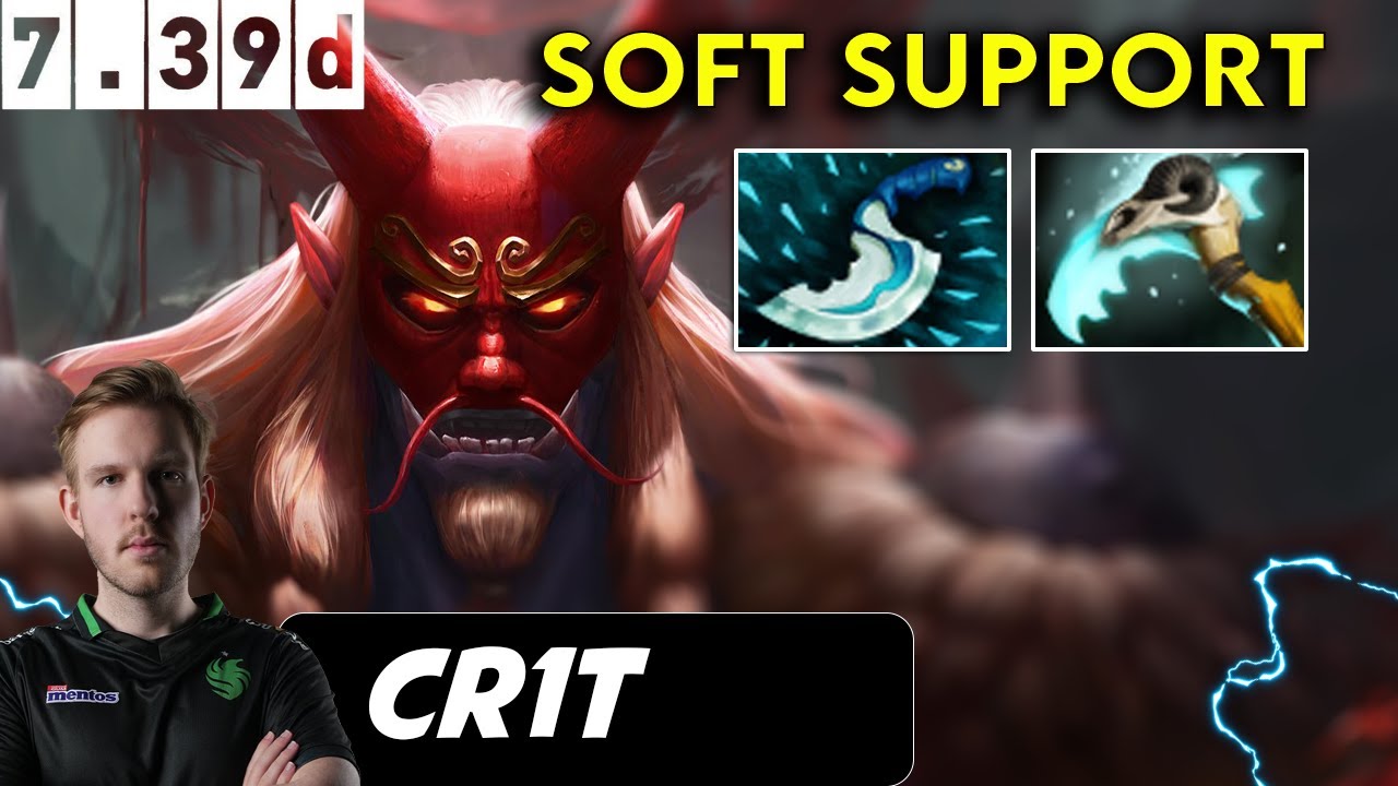 Cr1t Grimstroke Soft Support - The International TI14 Dota 2 Patch 7.39d Pro Player Gameplay