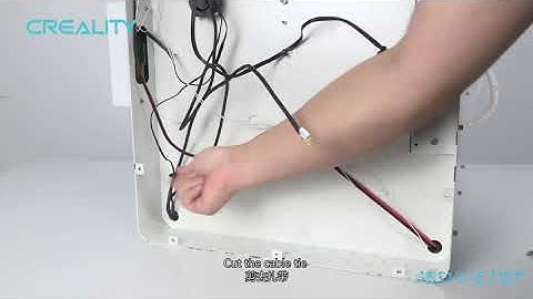 Service tutorial CR 5 Pro H replace X axis motor wire