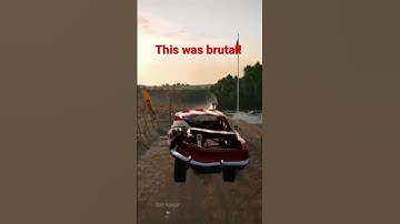 Wreckfest: one of the most brutal crashes I’ve had!