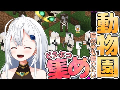 【マイクラ】ｰ朝活ｰ ノアの箱舟動物園 NEW開拓!!!!!!! part12