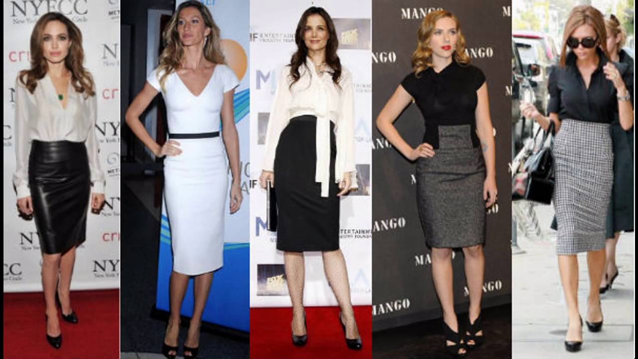 Las últimas Tendencias En Moda Cómo Combinar Una Falda Azul Marino