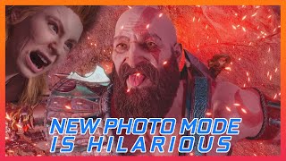 God of War Ragnarok Photo Mode is HILARIOUS in This New Update - All Kratos Funny Faces