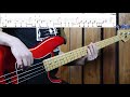 Bruno mars  treasure bass cover playalong with tabs