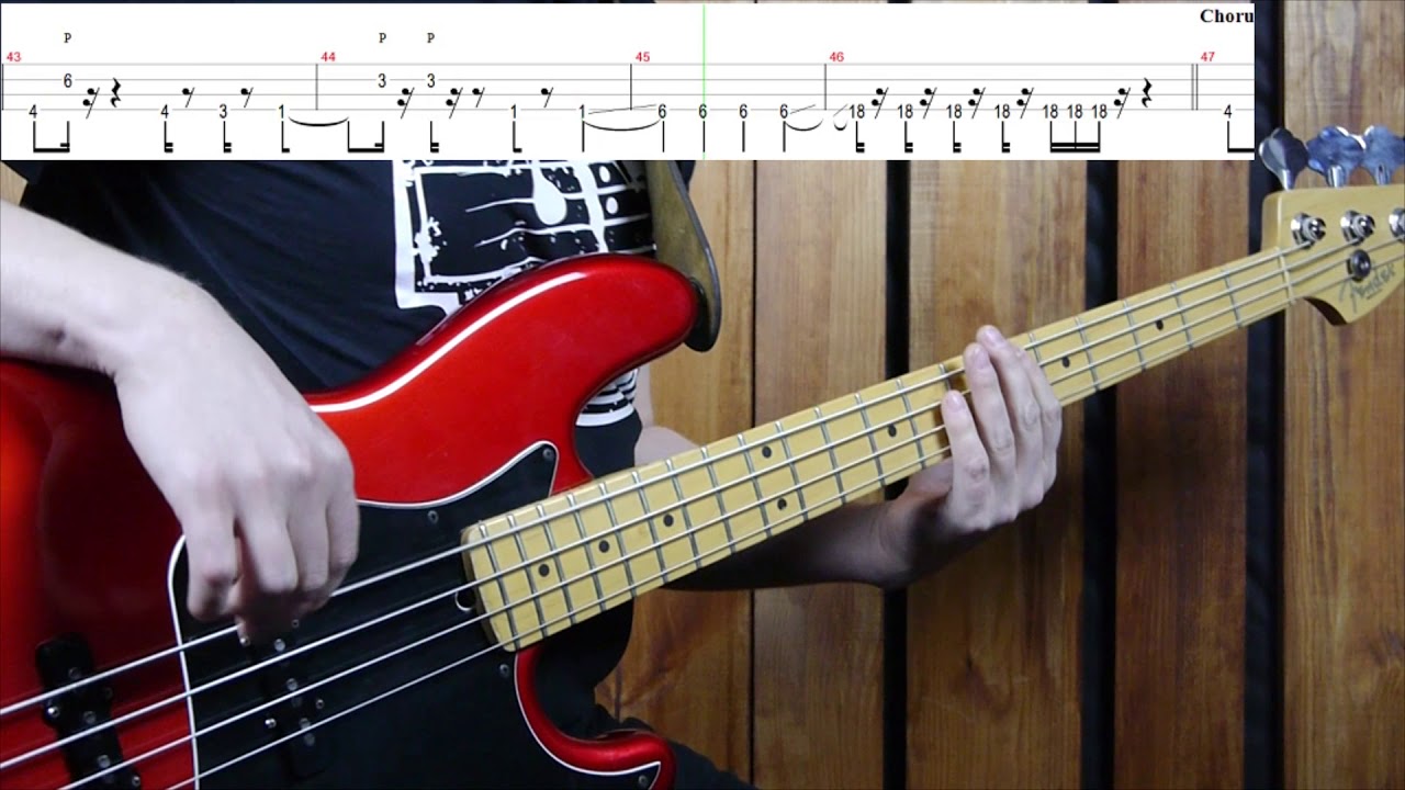 Bruno Mars - Treasure (bass cover) (play-along with tabs)