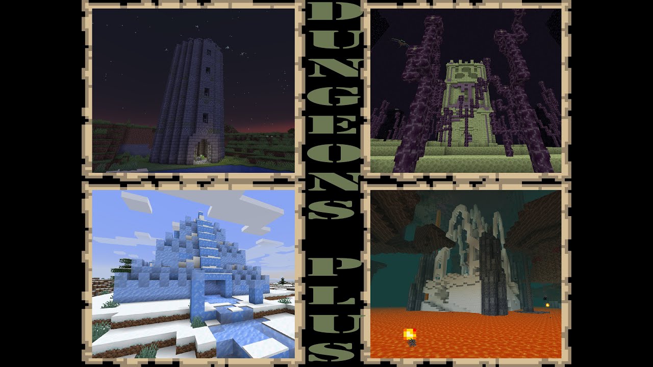 [Giới thiệu mod] minecraft mod Dungeons Plus ( Version: 1.16.5 ) - YouTube