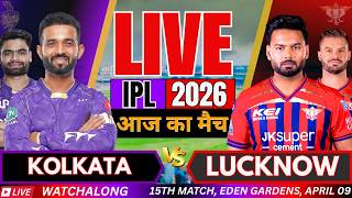 🔴Live: KKR vs LSG IPL 2026 | Live Cricket Match Today | Kolkata vs Lucknow 15th Match Live Score screenshot 4