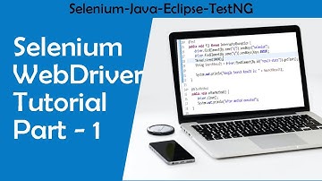 Selenium WebDriver Tutorial for beginners part 1