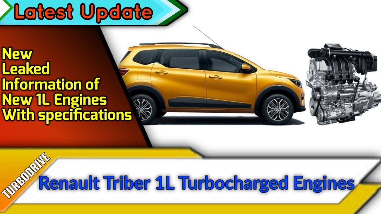 Renault Triber 1L turbopetrol engine New engine specification HBC SUV