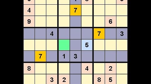 How to Solve New York Times Sudoku Hard June 26, 2021 - v2