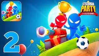 Stickman Party 234 Mini Games - Random Tournament Mode Part 2 (iOS, Android) screenshot 4
