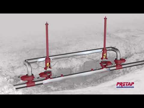 Hot Tapping Operation by Protap Global Pipeline Services