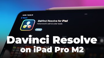Davinci Resolve voor iPad Pro M2 2022 - Eindelijk uit
