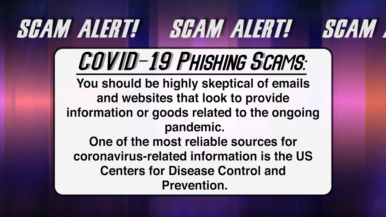 First Responder TV: Scam Alert! (COVID-19 Scams) - YouTube