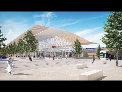 Ligne Nouvelle Provence Côte d'Azur : La nouvelle gare métropolitaine de Marseille Saint-Charles